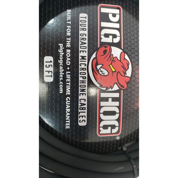 Pig Hog PHM15 XLR Tour Grade Microphone Cable, 15 Foot - Picture 4 of 4